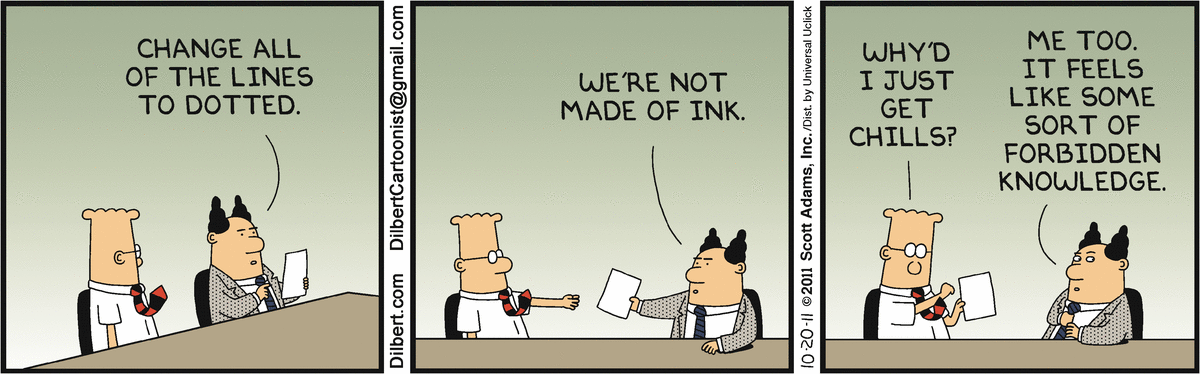 Dilbert Cartoon